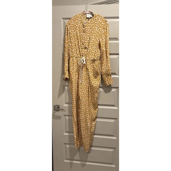 Philip Lim 3.1 100% Silk Animal Print Jumpsuit 8 - Picture 2 of 9